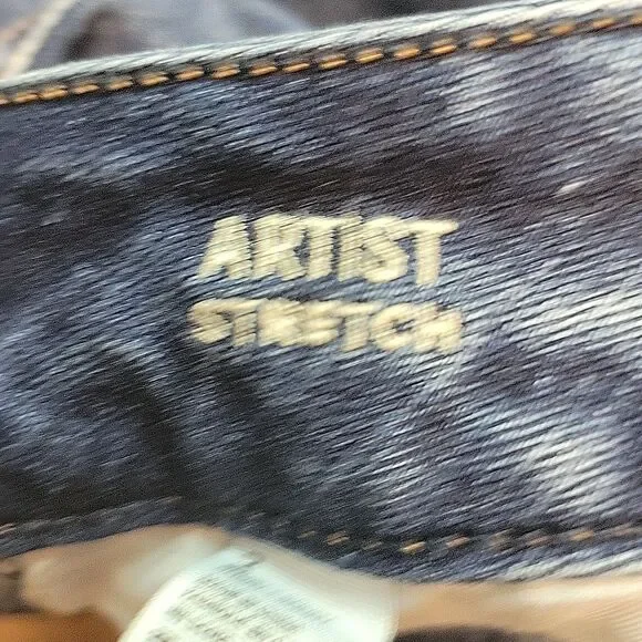 American Eagle Womens Artist Jeans Size 2 Short Flared Stretch (Measures 28x29) - Picture 8 of 10